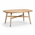 Bamboo coffee table with modern design and natural finish 120 x 60 x 45cm